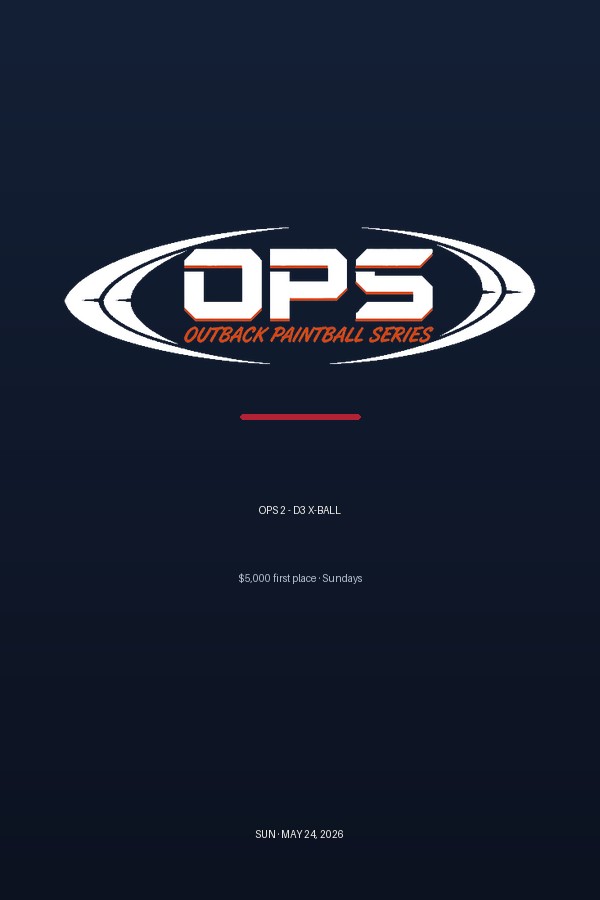 OPS 2 — D3 X-Ball poster