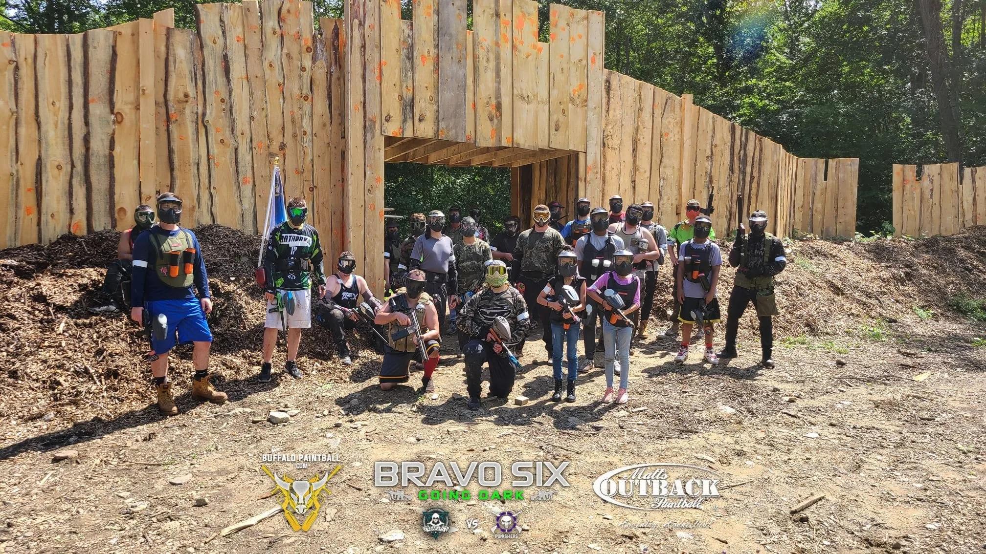 Paintball game